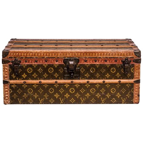 louis vuitton flower trunk.